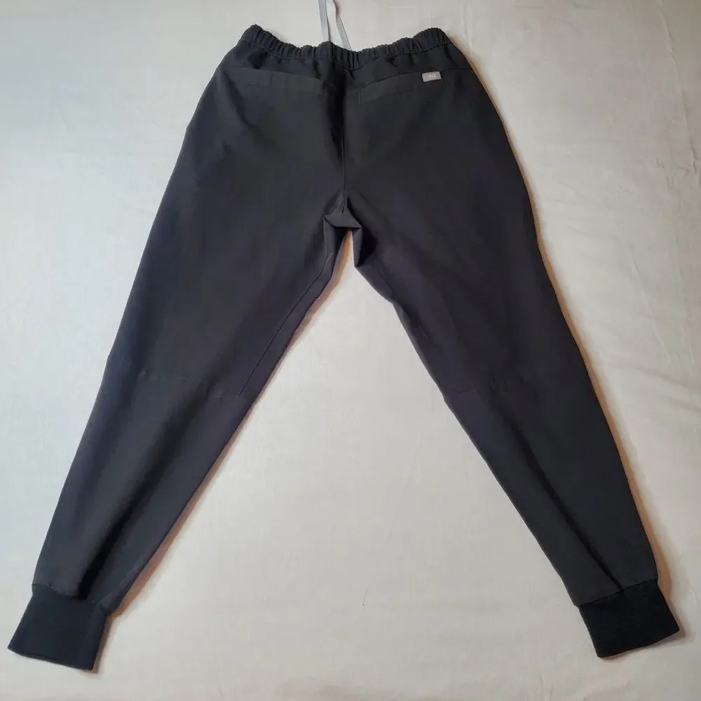 Figs Men's Size S Tansen Jogger Slim-Fit Scrub Pants Black MXXSW2004S